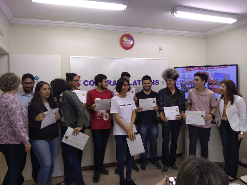 Fisk São Paulo (Freguesia do Ó) / SP - Entrega de certificados.